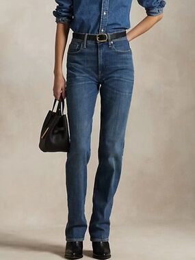 Polo Ralph Lauren High-Rise Straight Jean 27